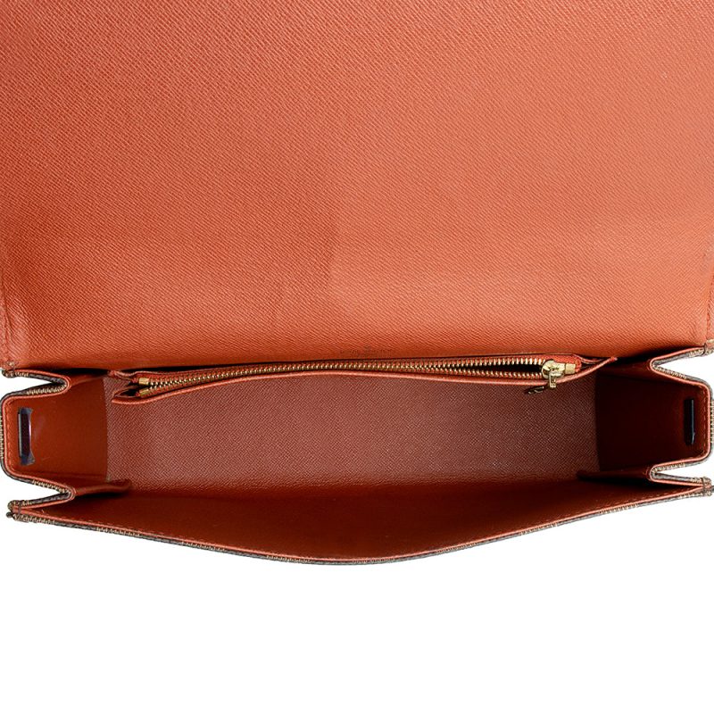 Louis Vuitton Damier Ebene Tribeca Long Shoulder Bag (SHF-16116) - Image 6