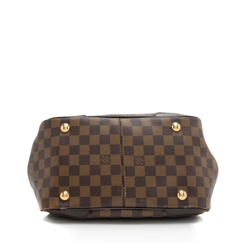 Louis Vuitton Damier Ebene Verona PM Shoulder Bag (SHF-23437) - Image 3