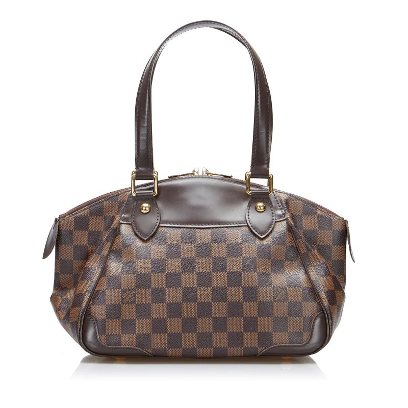 Louis Vuitton Damier Ebene Verona PM (SHG-GVoAhQ) - Image 9
