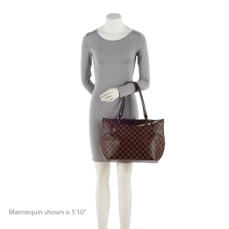 Louis Vuitton Damier Ebene Westminster GM Tote (SHF-21561) - Image 4