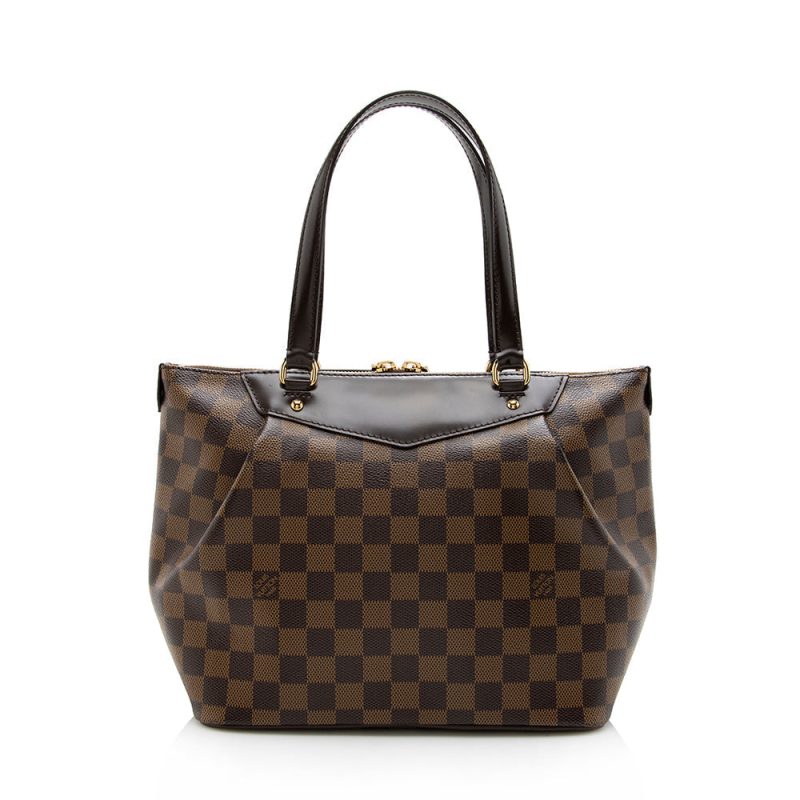 Louis Vuitton Damier Ebene Westminster PM Tote (SHF-23507) - Image 2
