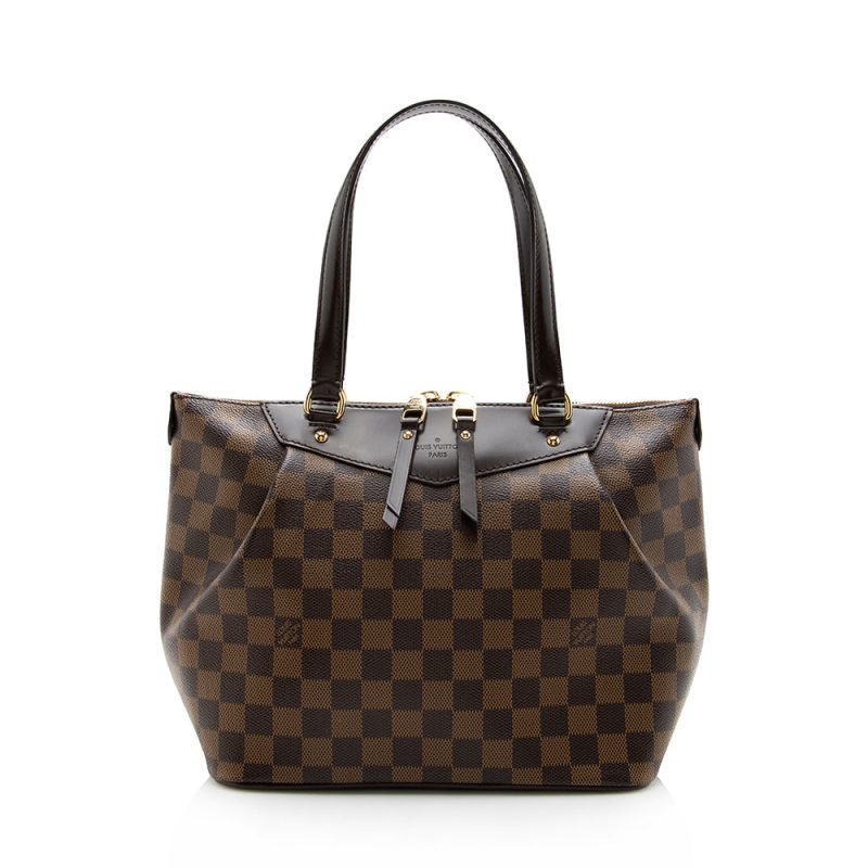 Louis Vuitton Damier Ebene Westminster PM Tote (SHF-23507) - Image 10