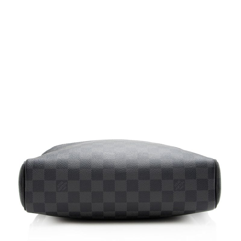 Louis Vuitton Damier Graphite Dayton Reporter MM Messenger Bag (SHF-20062) - Image 3