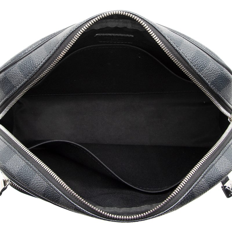 Louis Vuitton Damier Graphite Dayton Reporter MM Messenger Bag (SHF-20062) - Image 6
