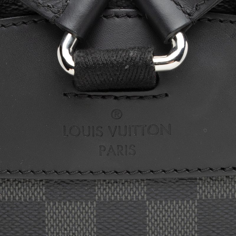 Louis Vuitton Damier Graphite Josh Backpack (SHF-23302) - Image 7
