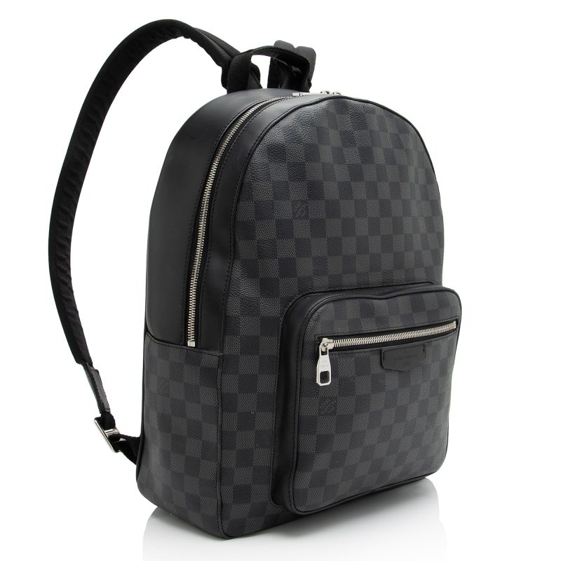 Louis Vuitton Damier Graphite Josh Backpack (SHF-23302)