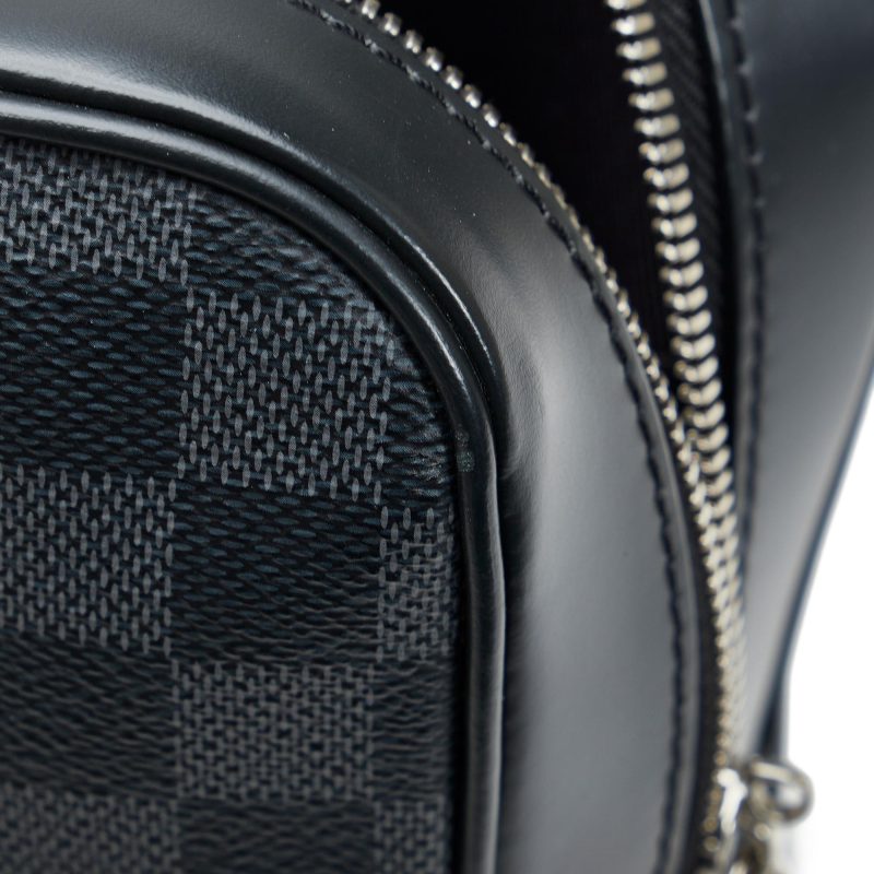 Louis Vuitton Damier Graphite Porte Documents Business PM (SHG-ptozKf) - Image 9