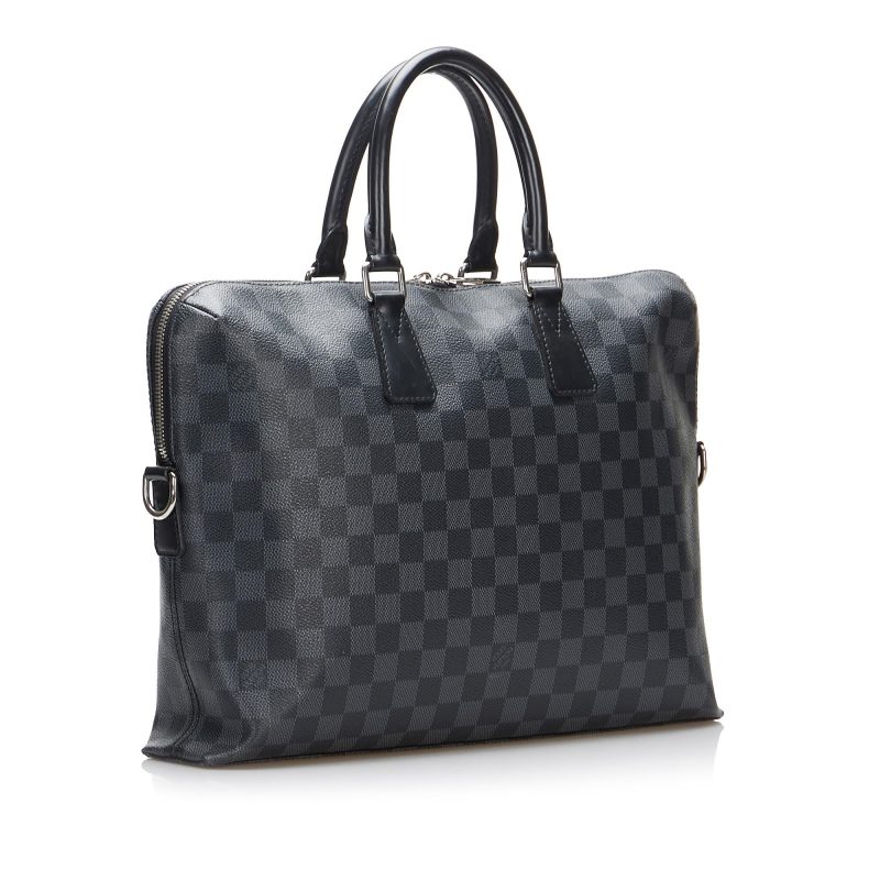 Louis Vuitton Damier Graphite Porte Documents Jour (SHG-yQPOzT)