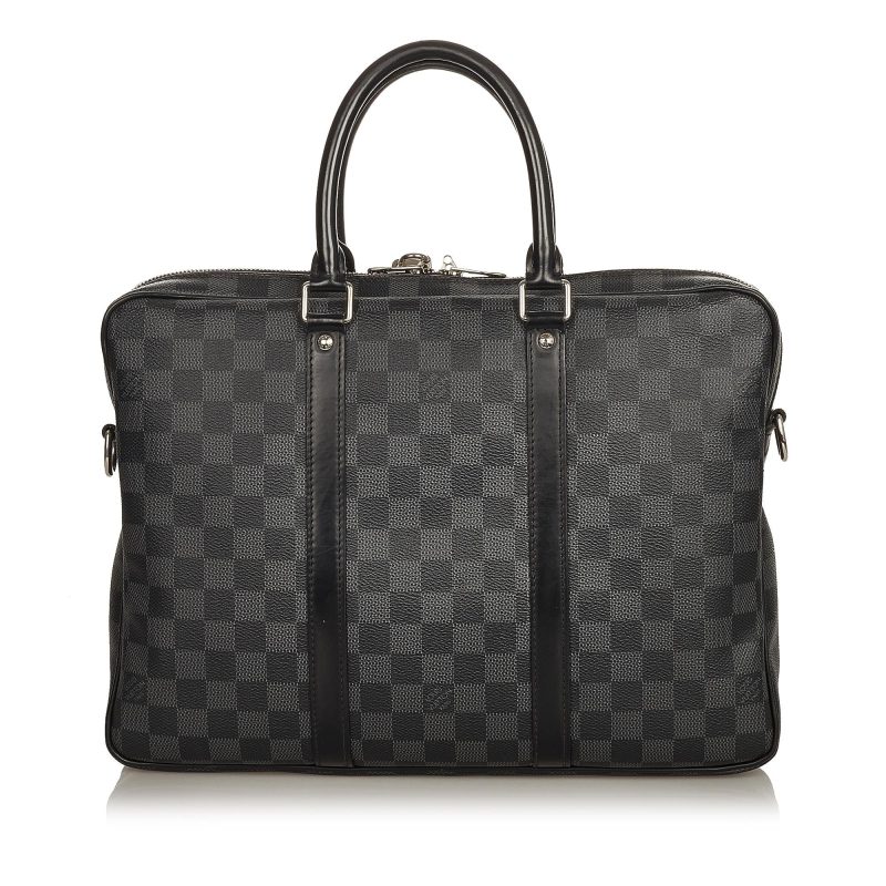 Louis Vuitton Damier Graphite Porte-Documents Voyage (SHG-25186) - Image 2