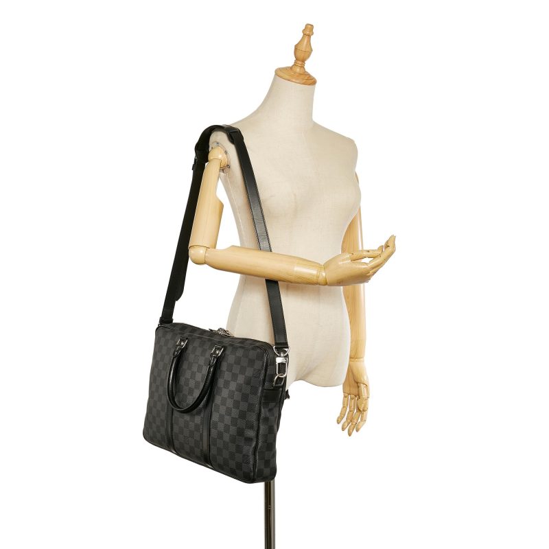 Louis Vuitton Damier Graphite Porte-Documents Voyage (SHG-25186) - Image 4