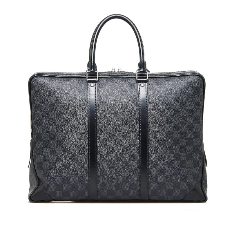 Louis Vuitton Damier Graphite Porte-Documents Voyage (SHG-6dSdmP) - Image 2