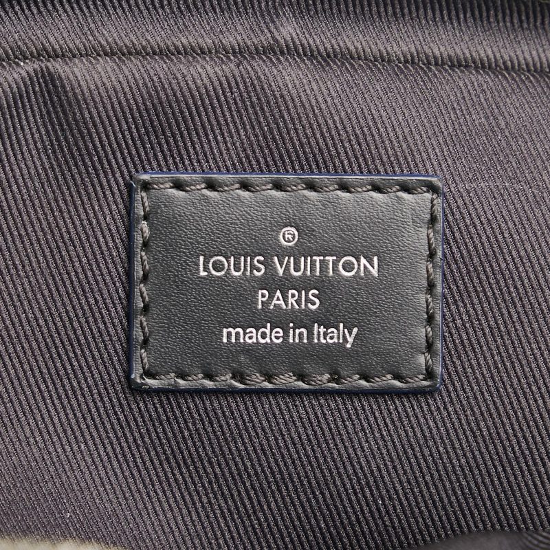 Louis Vuitton Damier Graphite Renaissance Map Danube Slim PM (SHG-sFyJon) - Image 6