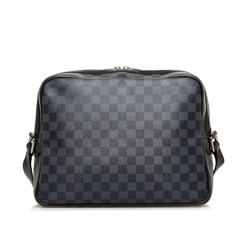 Louis Vuitton Damier Graphite Sac Leoh (SHG-bGHcou) - Image 2