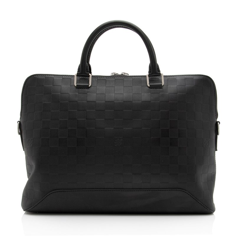 Louis Vuitton Damier Infini Porte Documents Avenue Briefcase (SHF-212QXY) - Image 2