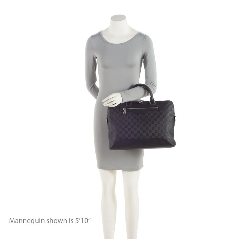 Louis Vuitton Damier Infini Porte Documents Avenue Briefcase (SHF-212QXY) - Image 4