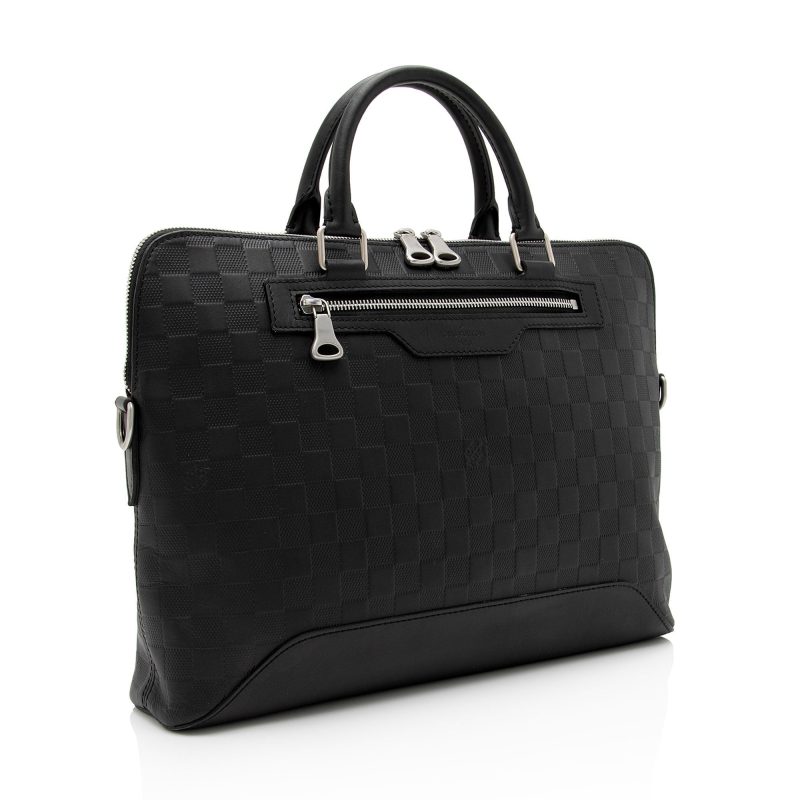 Louis Vuitton Damier Infini Porte Documents Avenue Briefcase (SHF-212QXY)