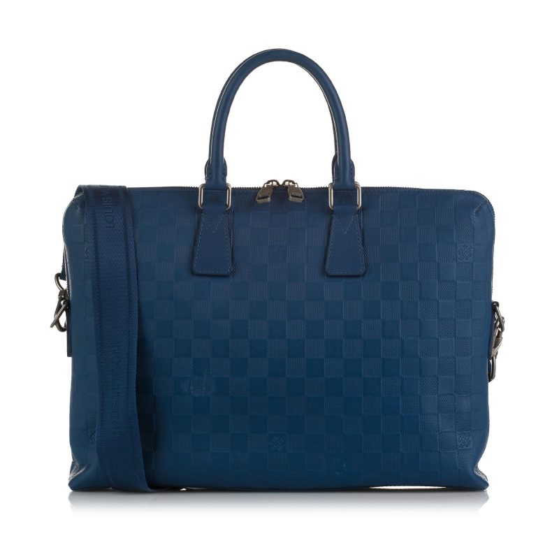 Louis Vuitton Damier Infini Porte-Documents Jour (SHG-7bsmTc) - Image 9