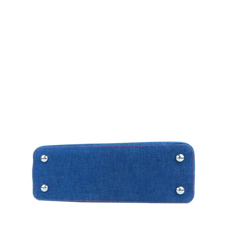 Louis Vuitton Denim Capucines PM (SHG-M3Scgr) - Image 2