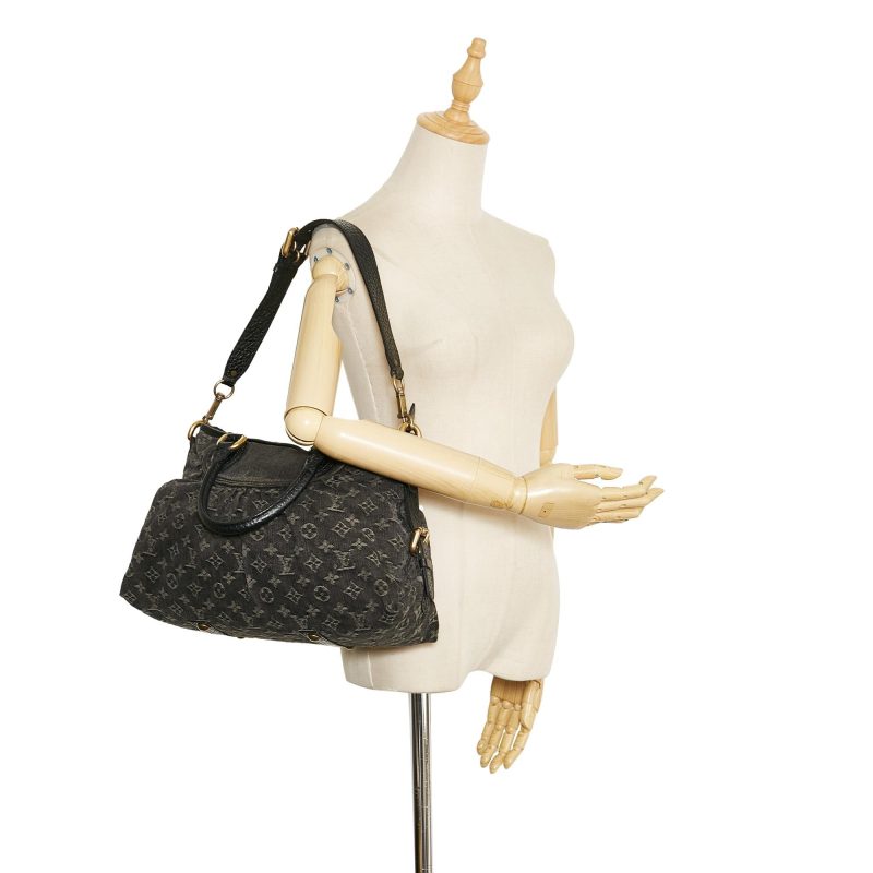 Louis Vuitton Denim Neo Cabby MM (SHG-7FII0o) - Image 9