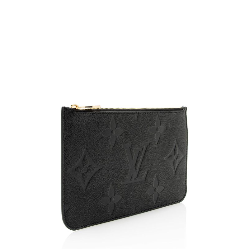 Louis Vuitton Empreinte Giant Monogram Neverfull MM Pochette (SHF-21957)