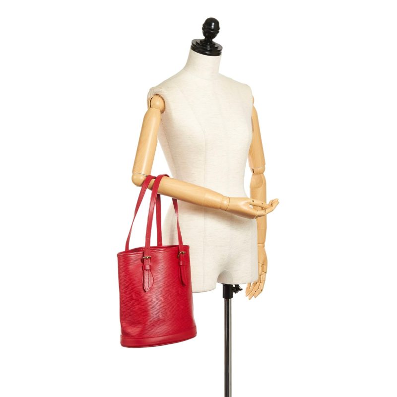 Louis Vuitton Epi Bucket PM (SHG-34798) - Image 4
