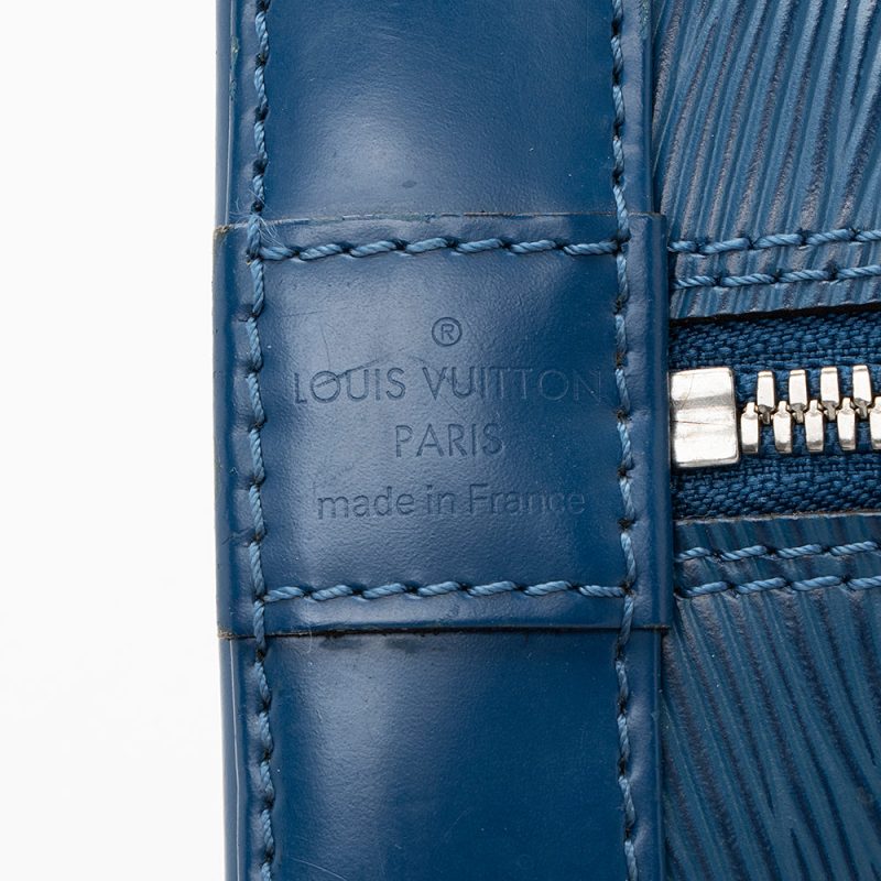 Louis Vuitton Epi Leather Alma PM Satchel (SHF-19185) - Image 7