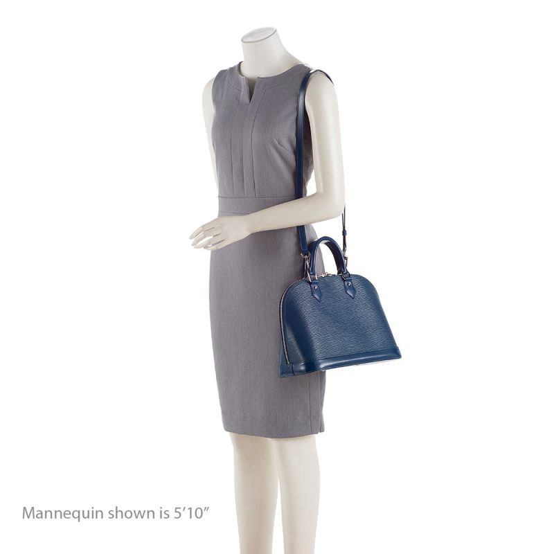Louis Vuitton Epi Leather Alma PM Satchel (SHF-19185) - Image 4