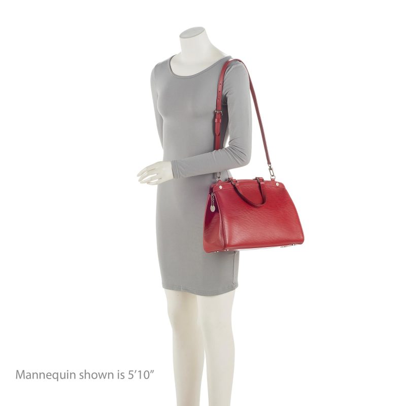 Louis Vuitton Epi Leather Brea MM Satchel (SHF-23290) - Image 4