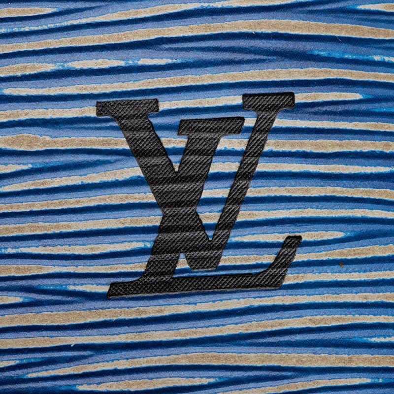 Louis Vuitton Epi Leather Denim Alma BB Satchel (SHF-22105) - Image 8