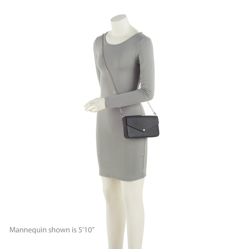 Louis Vuitton Epi Leather Felicie Pochette (SHF-23719) - Image 4