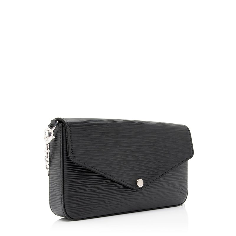 Louis Vuitton Epi Leather Felicie Pochette (SHF-23719)