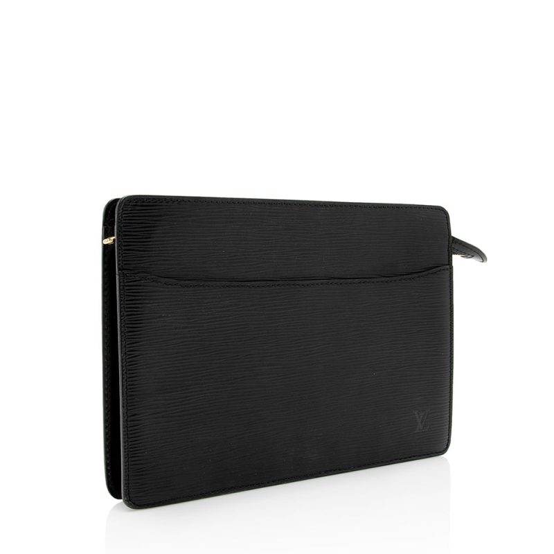 Louis Vuitton Epi Leather Homme Clutch (SHF-17924)