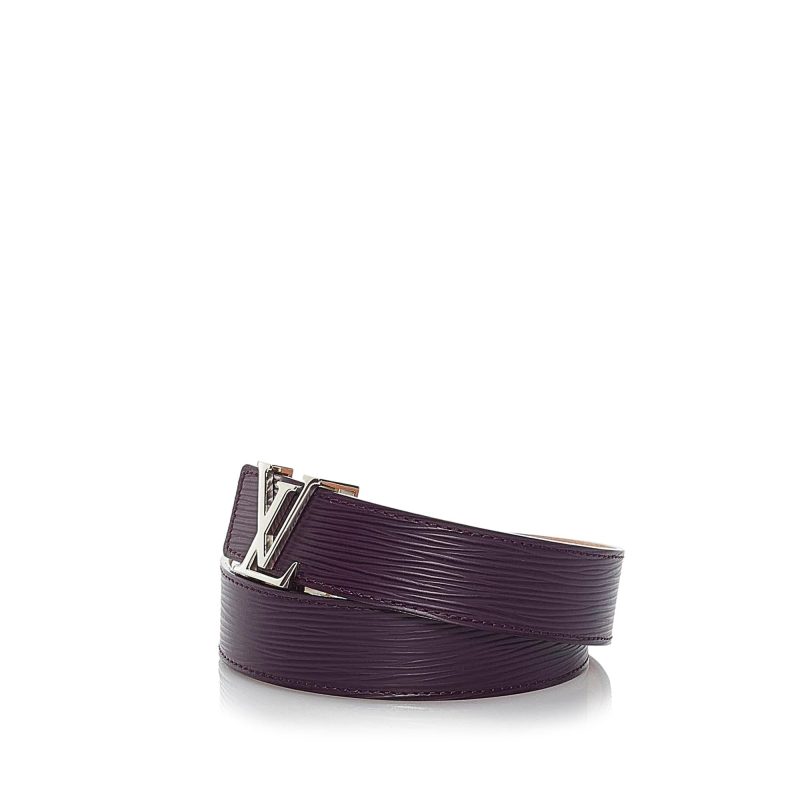 Louis Vuitton Epi Leather Initiales Belt - 35 / 90 (SHG-34108)