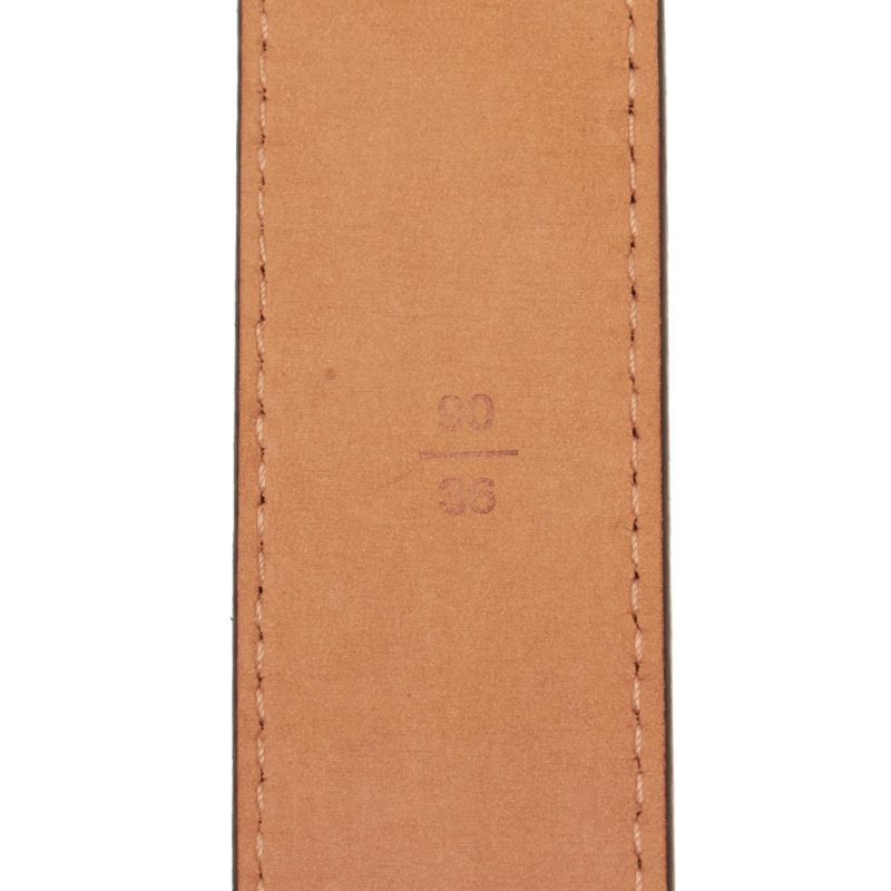 Louis Vuitton Epi Leather Initiales Belt - 35 / 90 (SHG-34108) - Image 5