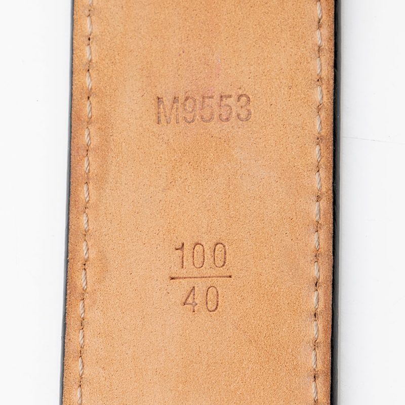 Louis Vuitton Epi Leather LV Initiales Belt - Size 40 / 100 (SHF-20835) - Image 2