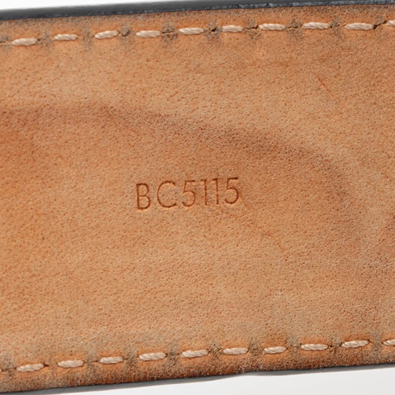 Louis Vuitton Epi Leather LV Initiales Belt - Size 40 / 100 (SHF-20835) - Image 5