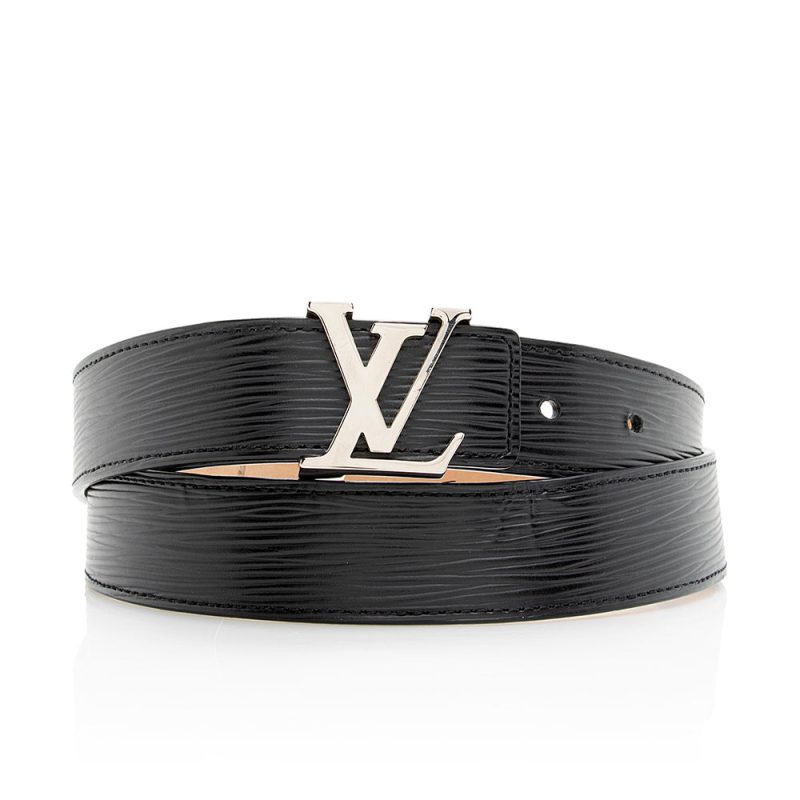 Louis Vuitton Epi Leather LV Initiales Belt - Size 40 / 100 (SHF-20835) - Image 9