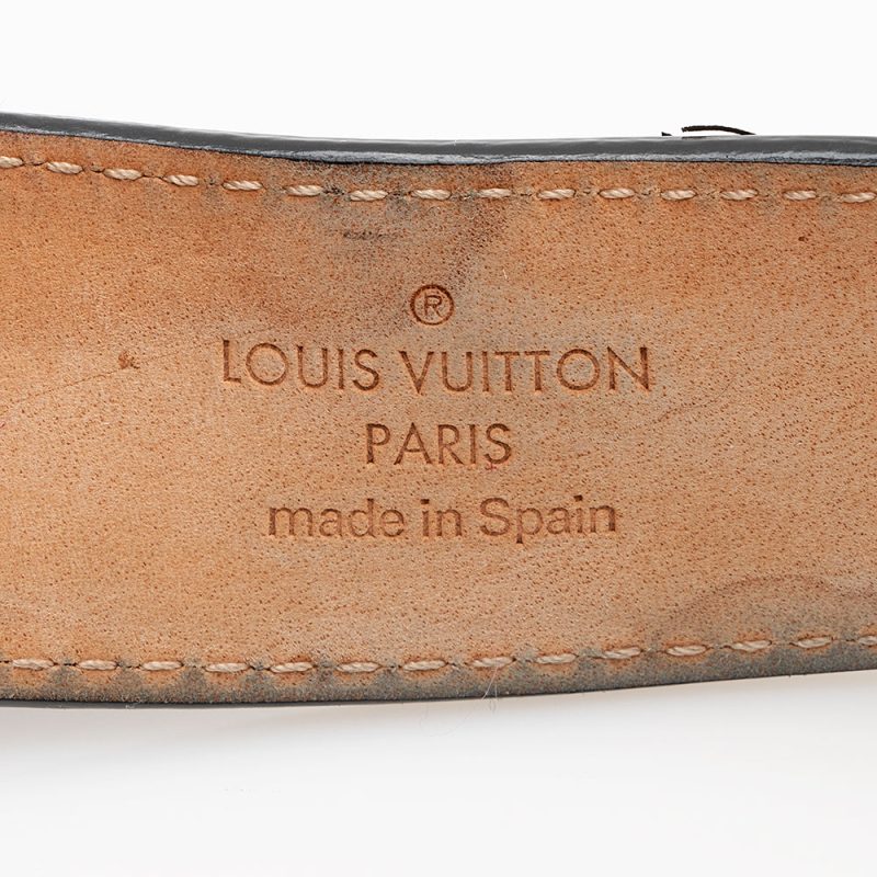 Louis Vuitton Epi Leather LV Initiales Belt - Size 40 / 100 (SHF-20835) - Image 3