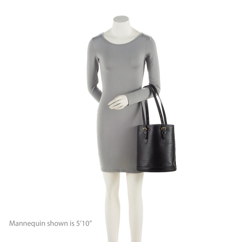 Louis Vuitton Epi Leather Petit Bucket Tote (SHF-22561) - Image 4