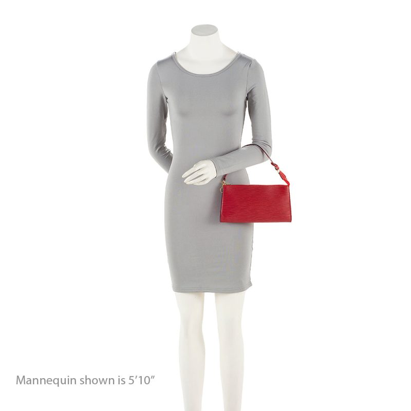 Louis Vuitton Vintage Epi Leather Pochette Accessoires (SHF-20455) - Image 4