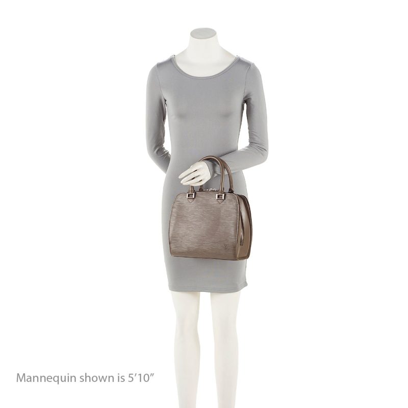 Louis Vuitton Vintage Epi Leather Pont Neuf Satchel (SHF-20490) - Image 4