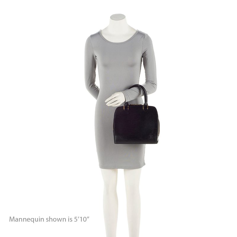 Louis Vuitton Vintage Epi Leather Pont Neuf Satchel (SHF-20438) - Image 4