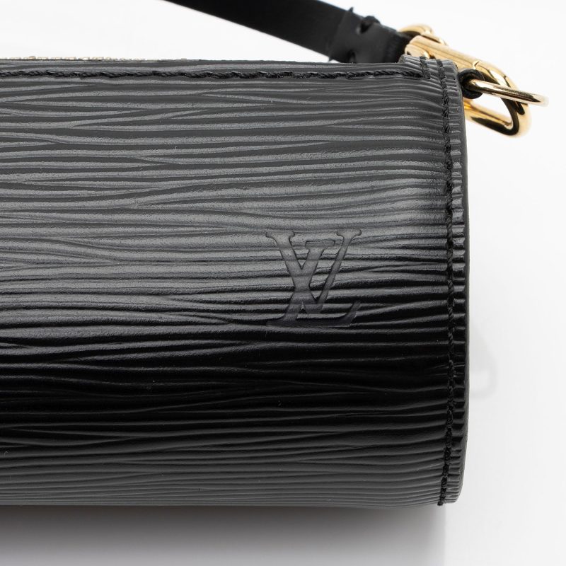 Louis Vuitton Epi Leather Round Pochette (SHF-9AGMrJ) - Image 7