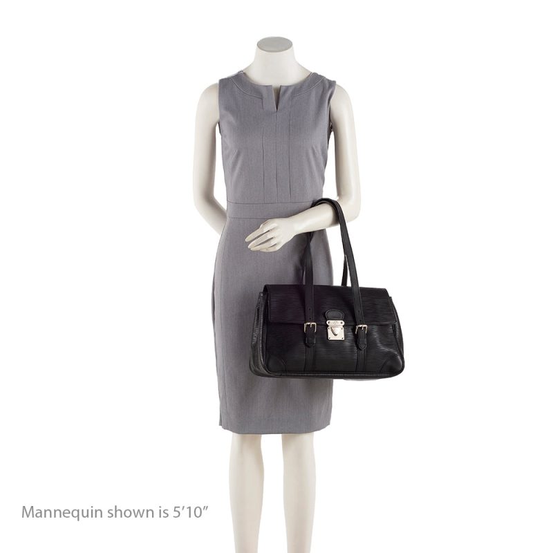 Louis Vuitton Epi Leather Segur MM Satchel (SHF-18006) - Image 4