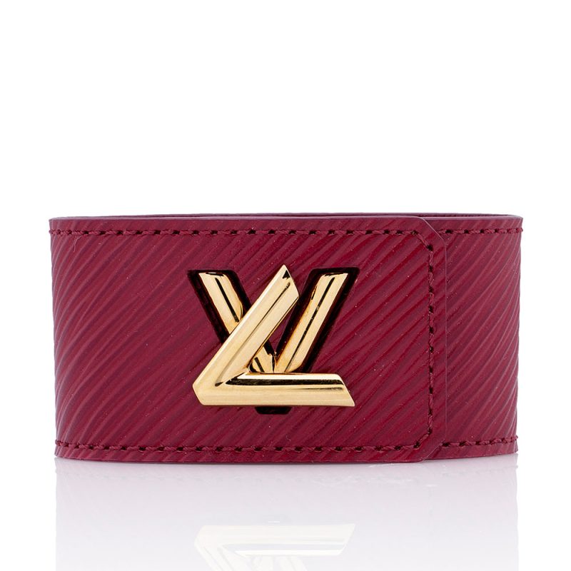 Louis Vuitton Epi Leather Twist It Bracelet (SHF-15332) - Image 2