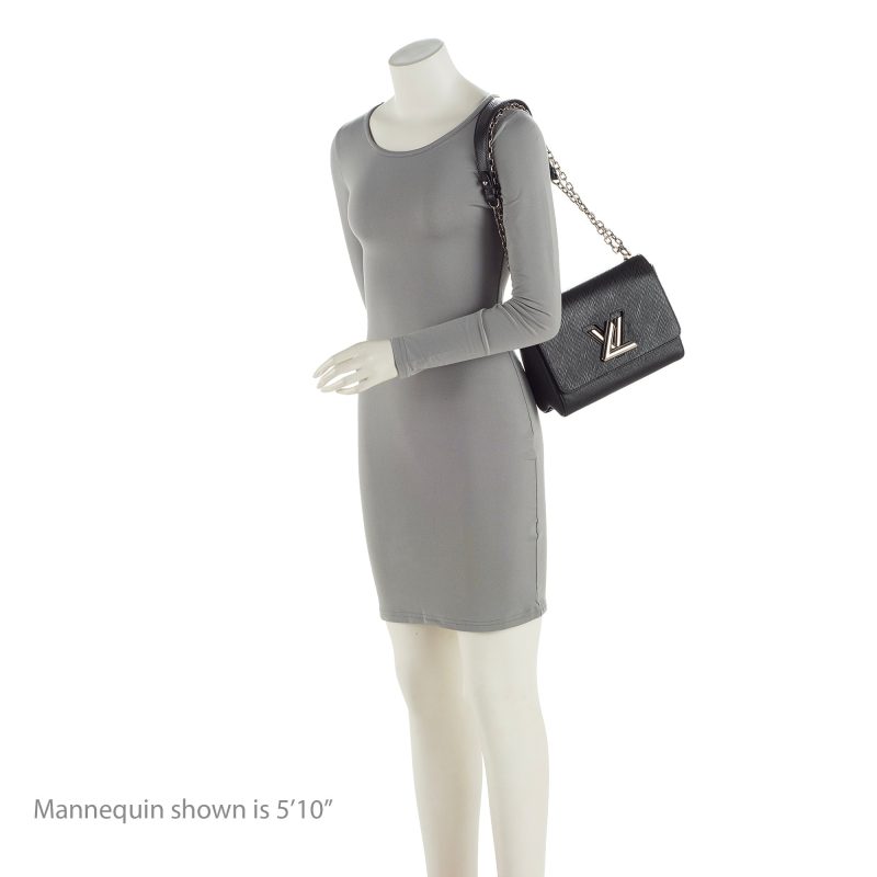 Louis Vuitton Epi Leather Twist MM Shoulder Bag (SHF-22700) - Image 4