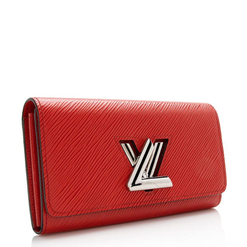 Louis Vuitton Epi Leather Twist Wallet (SHF-22084)