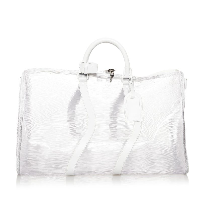 Louis Vuitton Epi Plage Keepall Bandouliere 50 (SHG-736hkn) - Image 9