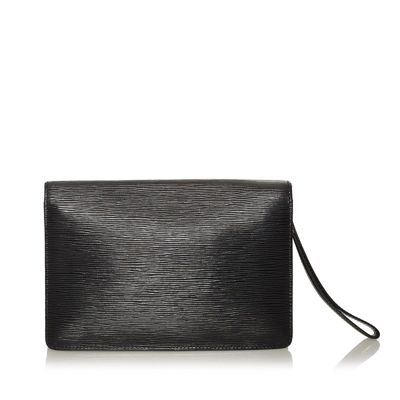Louis Vuitton Epi Pochette Sellier Dragonne (SHG-28675) - Image 2