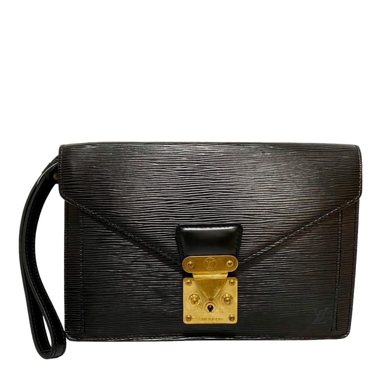 Louis Vuitton Epi Pochette Sellier Dragonne (SHG-29228) - Image 9